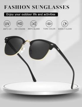 Classic Half Frame Shades for Style and Protection