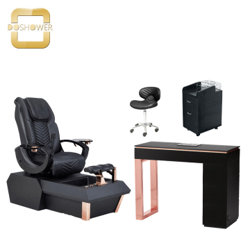 Nail Bar Meubles: Nail Table with Hot Selling Factory Price Pedicure Spa