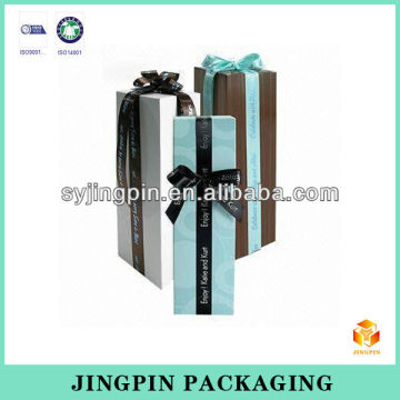 rectangular attractive design paper box for wine