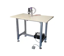 Ear loop welding machine