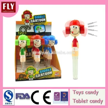 Novelty Toys Candy, Compressed Tablet Candy with Shake Whistle Toy