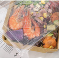 Disposable Anti-fog Kraft Paper Lunch Box