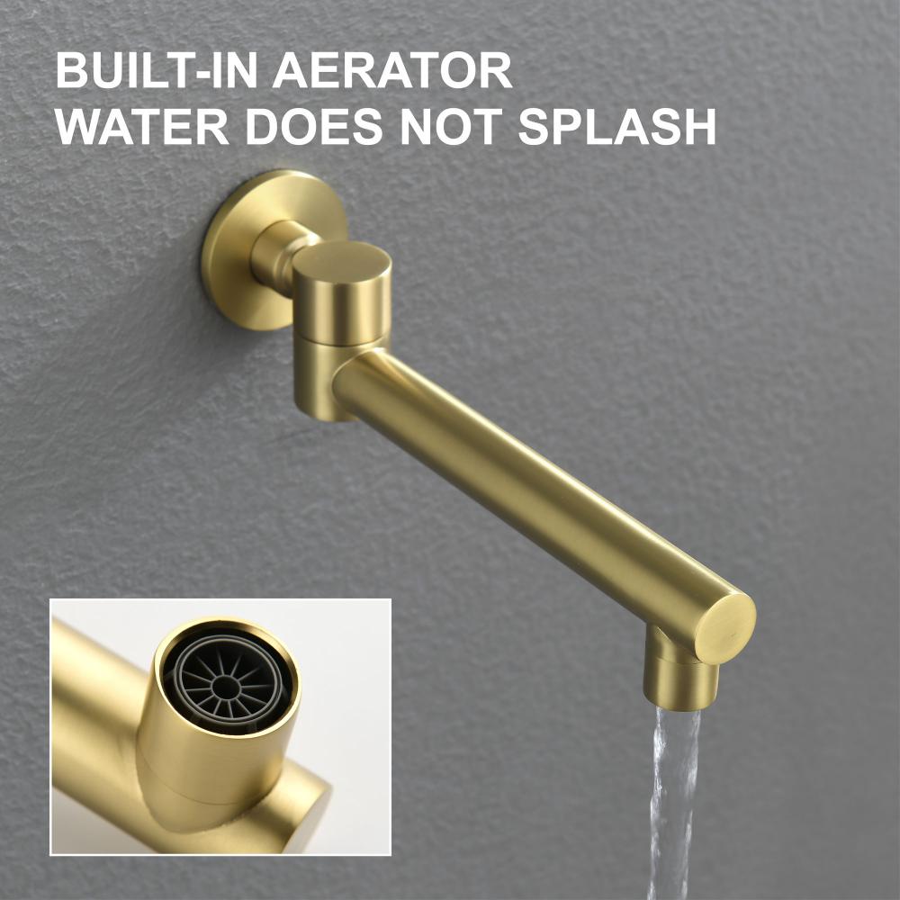 brass shower faucet set 88053bg 12 12
