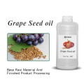 Óleo de uva a granel pressionado a frio 100% de óleo de semente de uva pura
