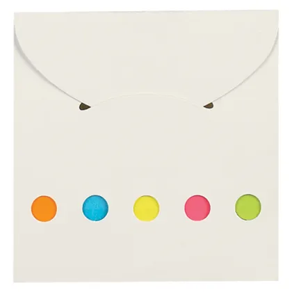FIVE COLOR STICKY NOTES