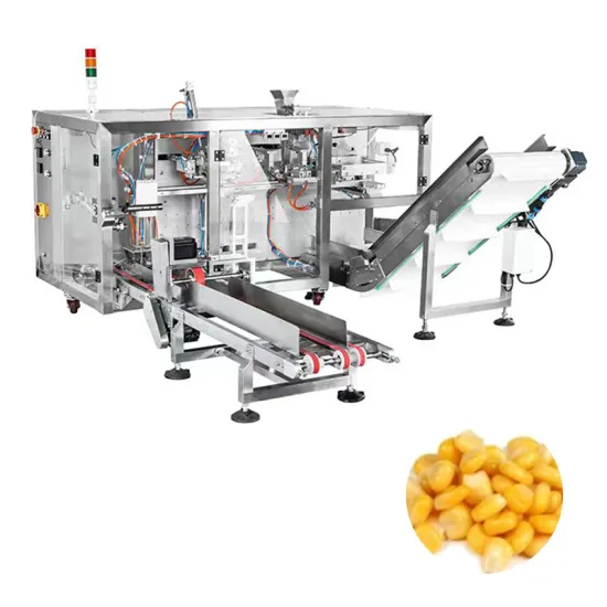 Horizontal Bag Packing Machine for Coffee, Corn Nuts, and Premade Pouches