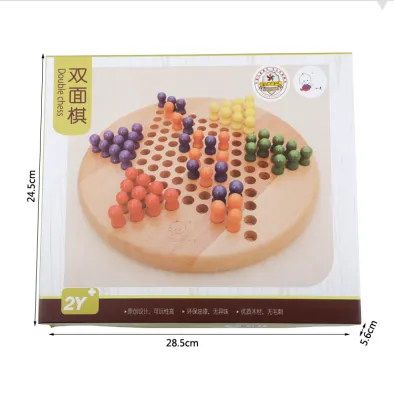 2in1 wooden chess China Chess game