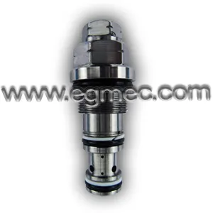 Komatsu Pc220 Excavator Hydraulic Cartridge Type Pressure Unloading Main Service Valve 
