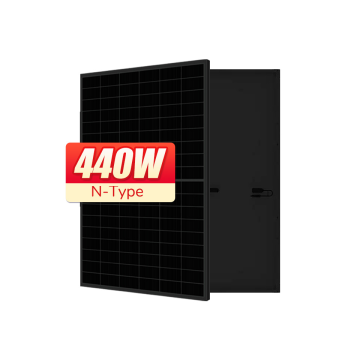 VSUN 435W All Black Solar Panel - High Efficiency PERC Topcon N-Type 550W Max Power