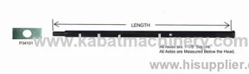 1-1/8" Square Axles For Disc Harrow Part Replace Case-ih Parts 