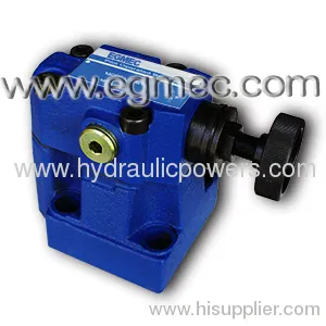 Rexroth Db10 5x Rotary Knob Pilot Operated Pressure Adjustment Pressure Relief Valve 