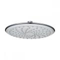 Full chrome finish ABS plastic water top shower head rain