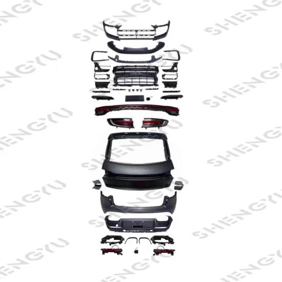 2023 Car Accessories for Porsche Macan: Bumpers, Grille, Trunk Lid, Taillamps, Rear Diffuser