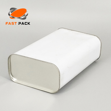 Quart Oblong F-Style Dose mit 1 3/4 "Kappe
