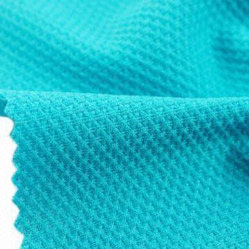 Waffle Fabric, Made of 100% Poly, with Wicking