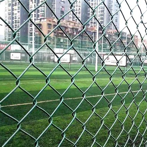 PVC coated diamond fence wire mesh cyclone wire
