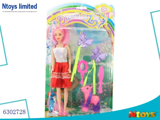 6302728 LOVELY 11INCH VINYL DOLL FOR GIRL PLAY