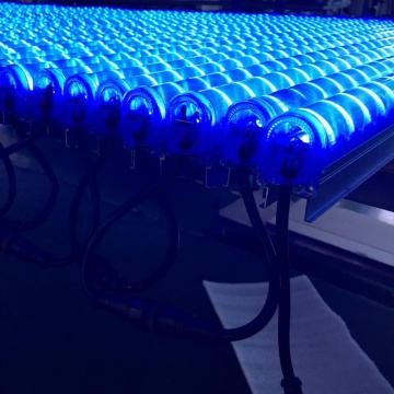 Tubo linear de luz de palco LED ativo para música