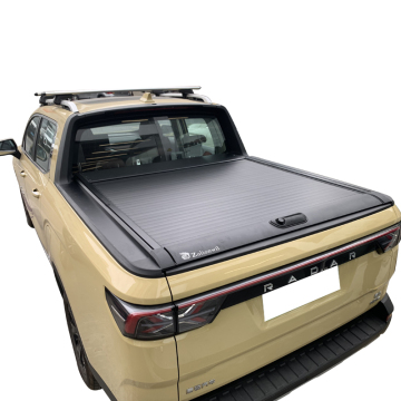 Zolionwil Waterproof Manual Tonneau Cover with Lock for Geely Radar Pickup Truck Bed