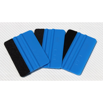 Blue Rubber Squeegee Tint Tools