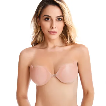 New style women sexy underwear reusable strapless bra