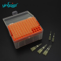 Hộp mẹo pipet bằng nhựa dài 200ul màu vàng