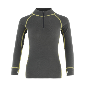 Hiking Fashion Women's Merino Wool 1/4 Zip Long Sleeve Shirt