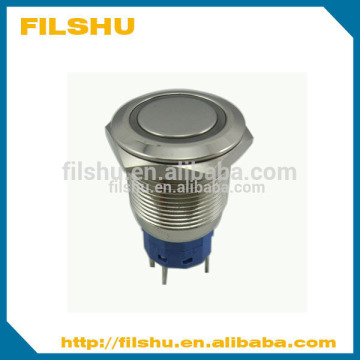2015 FILSHU hot selling 19mm ring illuminated push button switch