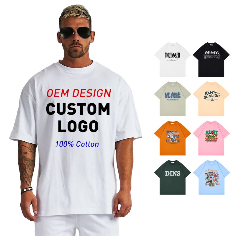 Large Size Premium Promotional Men's Oversized T-shirts