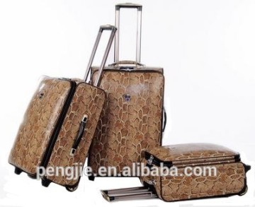 Super quality trolley cases with aluminum trolley