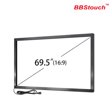 Ticari Konferans Yapın Ir Touch Overlay DIY 69.5 "
