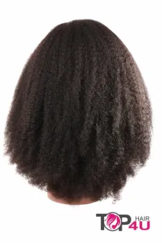 Top quality short curly glueless brazilian hair wigs for black women braided