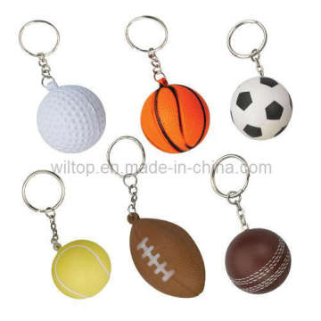 PU Stress Ball with Key Chain (PM185)