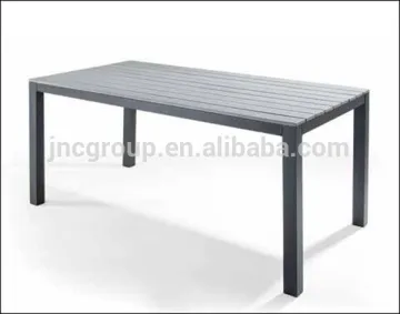 Outdoor dining table polywood table
