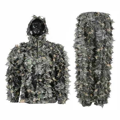 Wholesale 3D Leaf Ghillie Camouflage Clothing