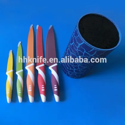 Utopia Kitchen-5 pcs Color Coded Knives