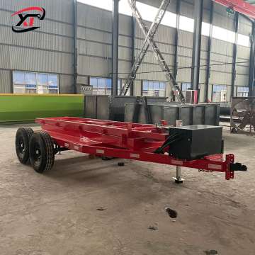 XINTUO Gooseneck Roll Off Dumpster Trailer 14K