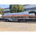 50T petróleo de gasolina de almacenamiento diesel semirremolque