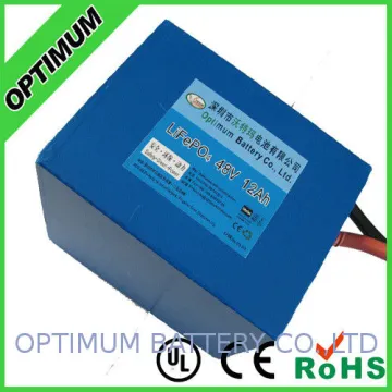 Optimum 48v 12ah Electric Bike Lithium Batteries For Electric Tricycle - Leading Lifepo4 Battery