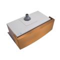 Meiao Enclosure Rose Golden Single Kitchen Sink