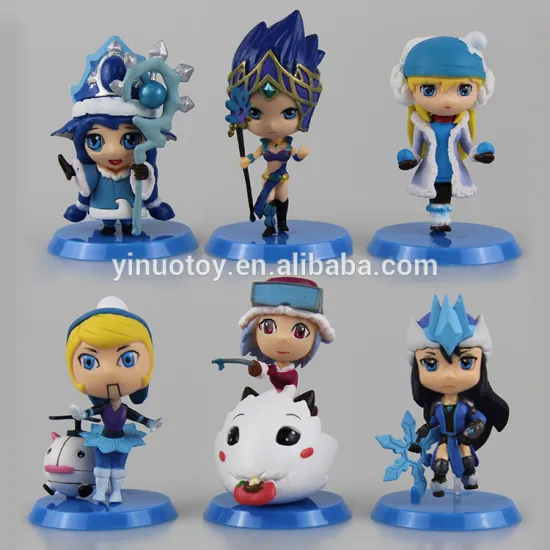Game Characters FUNKO POP LOL Action Plastic Animal Toys