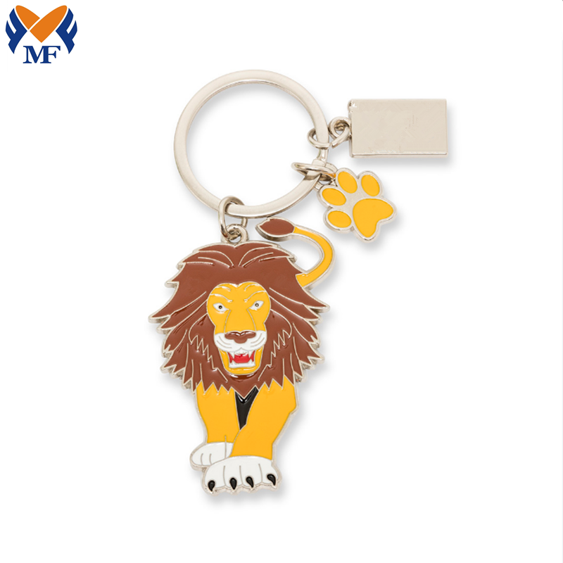 Lion Animal Design Keychain