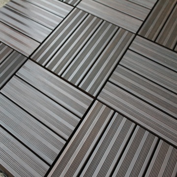 4 Slat bamboo Tile Balcony Flooring Patio deck