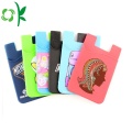 Adhesive Silicone Kreditkort Stick Card Holder Phone