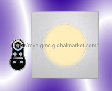 25x25cm Dimmable LED painel luzes com controlador de RF