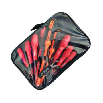 1000V Insulated Screwdriver Set with Various Tips for Electrical Engineering