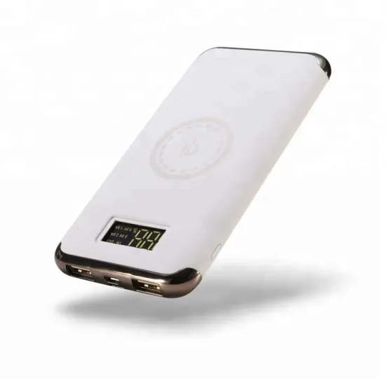 Factory wholesale qi wireless power bank 8000mAh power bank wireless chargering for Iphone 8 plus iphone X