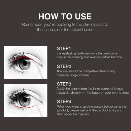 OEM Natural Olive Eyelash Nourishing Oil 3ml Wholesale