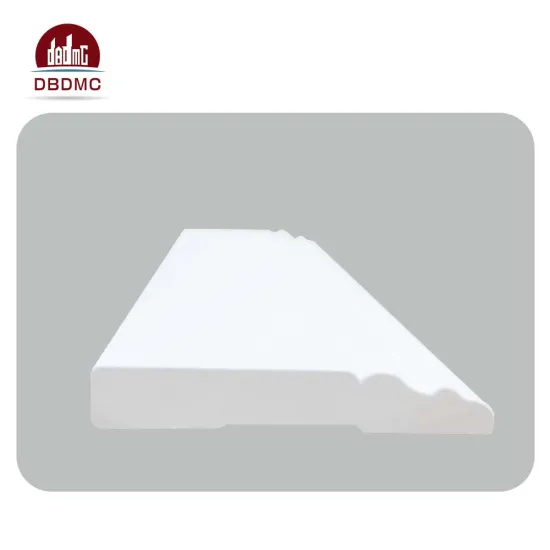 High quality White Primed MDF Baseboard Skirting Moulding