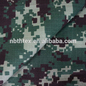 military digital camouflage fabric rip-stop fabric